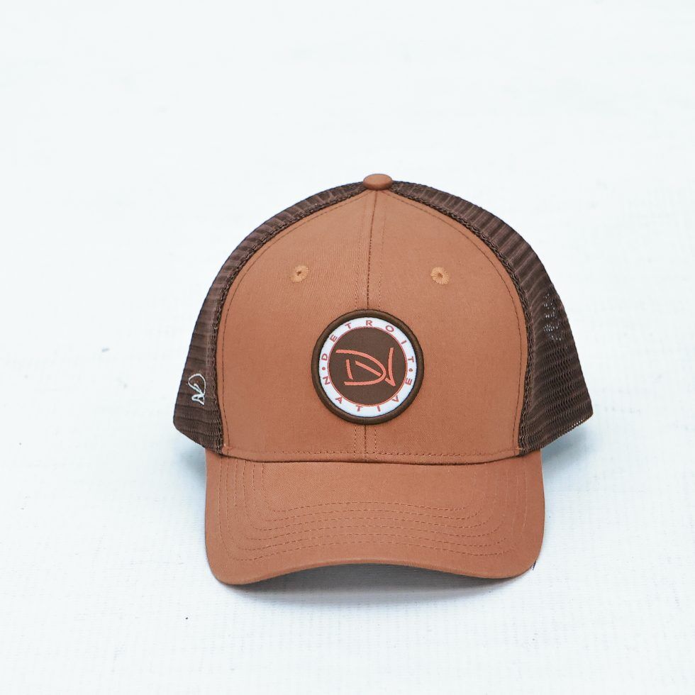 E-Signature “Classic 42°” Detroit Hat – Our Army Green & Orange Colab